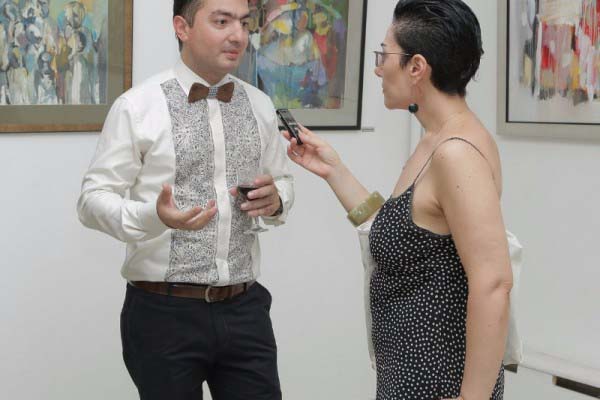 On August 20, the gallery of the Artists' Union of Armenia held the opening ceremony of the interesting and informative solo exhibition of Aram Danielyan.