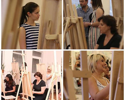 More than а month ago painting courses of a new school year started at Danielyan Art Studio...