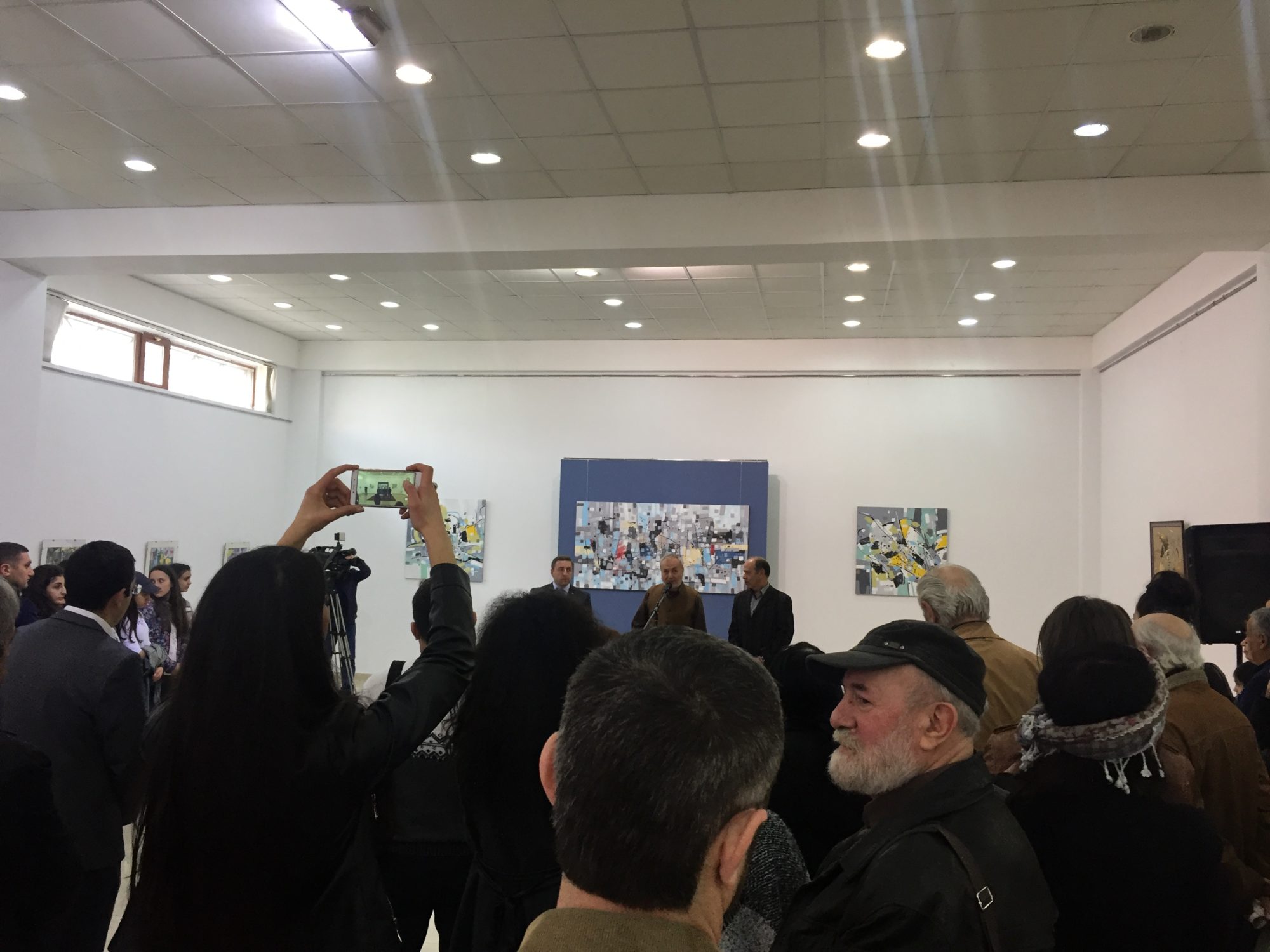 Artist Aram Danielyan’s works were exhibited at the Republican Youth Art - Exhibition